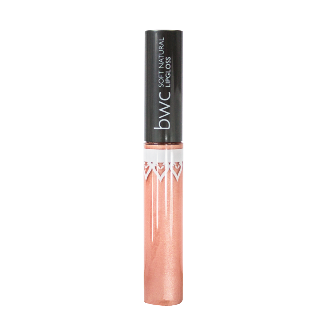 Beauty Without Cruelty soft natural lip gloss apricot shimmer. Vegan and cruelty-free. Available at Lovethical along with plenty of other vegan and cruelty-free beauty products, makeup, make up, toiletries and cosmetics for all your gift and present needs. 