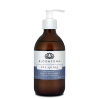 Bloomtown hand and body wash - the spring - unscented. Vegan and cruelty-free. Available at Lovethical along with plenty of other vegan and cruelty-free beauty products, makeup, make up, toiletries and cosmetics for all your gift and present needs. 
