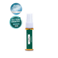 Bloomtown hand sanitiser spray 10ml bottle, with Free From Skincare Awards Bronze 2020 winner badge. Vegan and cruelty-free. Available at Lovethical along with plenty of other vegan and cruelty-free beauty products, makeup, make up, toiletries and cosmetics for all your gift and present needs. 