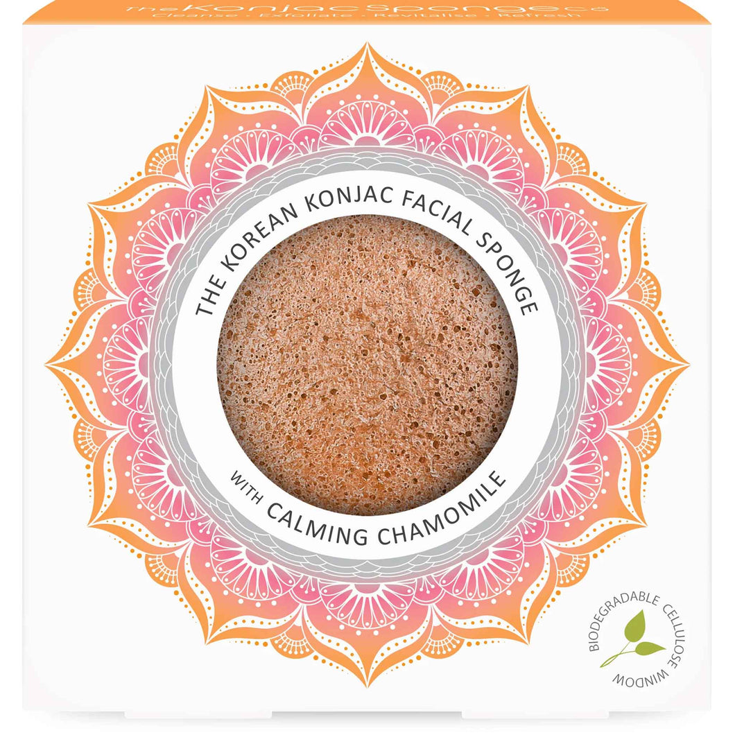 The Konjac Sponge Company Konjac Sponge. Picture shows the beautiful packaging. Vegan and cruelty-free. Available at Lovethical along with plenty of other vegan and cruelty-free beauty products, makeup, make up, toiletries and cosmetics for all your gift and present needs. 