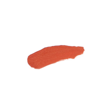 Load image into Gallery viewer, Colour swatch of benecos natural matte liquid lipstick - coral kiss. Vegan and cruelty-free. Available at Lovethical along with plenty of other vegan and cruelty-free beauty products, makeup, make up, toiletries and cosmetics for all your gift and present needs. 
