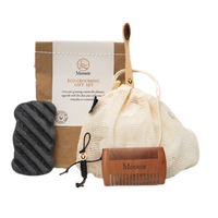 Moonie eco grooming gift set. Vegan and cruelty-free. Available at Lovethical along with plenty of other vegan and cruelty-free beauty products, makeup, make up, toiletries and cosmetics for all your gift and present needs. 