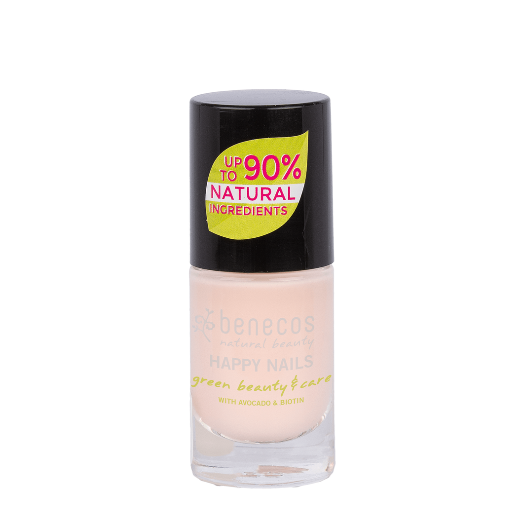 Pot of benecos nail polish - be my baby. Vegan and cruelty-free. Available at Lovethical along with plenty of other vegan and cruelty-free beauty products, makeup, make up, toiletries and cosmetics for all your gift and present needs. 
