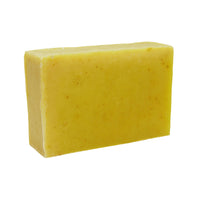 Friendly Soap tea tree and turmeric soap unboxed. Vegan and cruelty-free. Available at Lovethical along with plenty of other vegan and cruelty-free beauty products, makeup, make up, toiletries and cosmetics for all your gift and present needs. 
