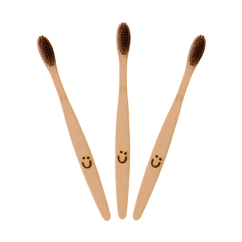 Moonie bamboo toothbrush. Vegan, cruelty-free and plastic-free. Available at Lovethical along with plenty of other vegan and cruelty-free beauty products, makeup, make up, toiletries and cosmetics for all your gift and present needs. 