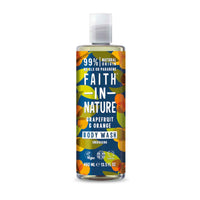 Faith in Nature Grapefruit And Orange Body Wash Vegan and cruelty-free. Available at Lovethical along with plenty of other vegan and cruelty-free beauty products, makeup, make up, toiletries and cosmetics for all your gift and present needs. 
