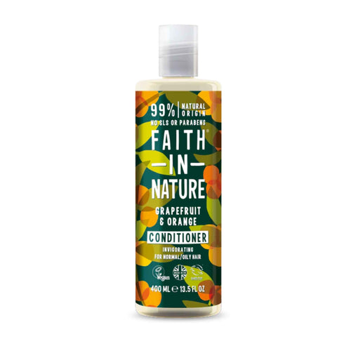 Faith in Nature Grapefruit And Orange Conditioner Vegan and cruelty-free. Available at Lovethical along with plenty of other vegan and cruelty-free beauty products, makeup, make up, toiletries and cosmetics for all your gift and present needs. 