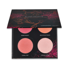 Load image into Gallery viewer, London Copyright Blush Palette. Vegan and cruelty-free. Available at Lovethical along with plenty of other vegan and cruelty-free beauty products, makeup, make up, toiletries and cosmetics for all your gift and present needs. 
