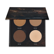 Load image into Gallery viewer, London Copyright Contour Palette. Vegan and cruelty-free. Available at Lovethical along with plenty of other vegan and cruelty-free beauty products, makeup, make up, toiletries and cosmetics for all your gift and present needs. 
