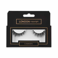 London Copyright Eyelashes - Camden boxed. Vegan and cruelty-free. Available at Lovethical along with plenty of other vegan and cruelty-free beauty products, makeup, make up, toiletries and cosmetics for all your gift and present needs. 