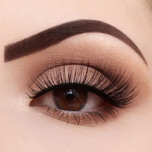 Load image into Gallery viewer, London Copyright Eyelashes - Shoreditch on model&#39;s eye. Vegan and cruelty-free. Available at Lovethical along with plenty of other vegan and cruelty-free beauty products, makeup, make up, toiletries and cosmetics for all your gift and present needs. 

